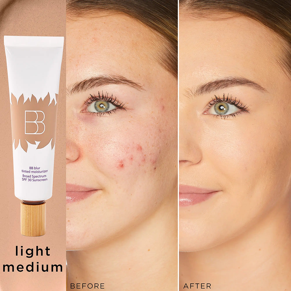 BB blur tinted moisturizer SPF 30 - instantly brightens, hydrates & smooths your skin